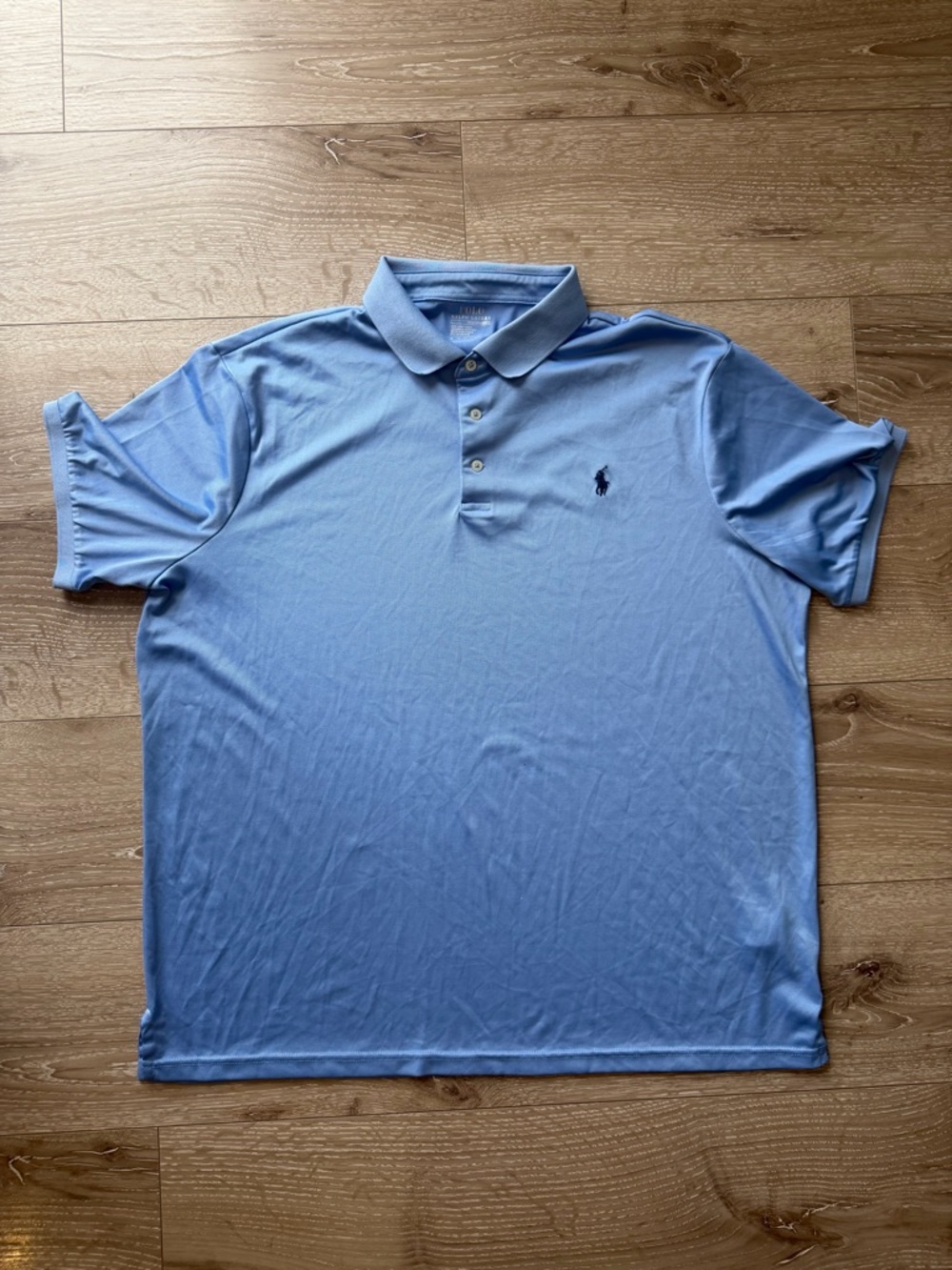 Polo by Ralph Lauren Men’s Light Blue Polo Shirt
